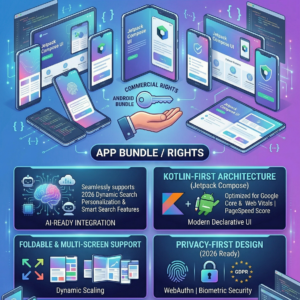 2000+ Premium Android App Source Code Mega Bundle | Commercial Rights